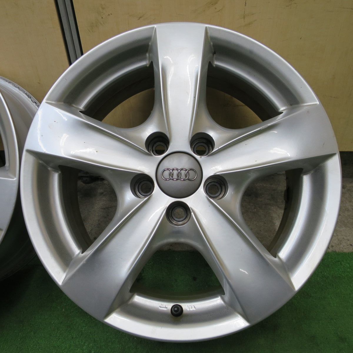 4本価格★アウディ 等 AGA Nebel TARGA 15インチ ホイール ネーベル 15×6J PCD100/5H★6041503NGホ