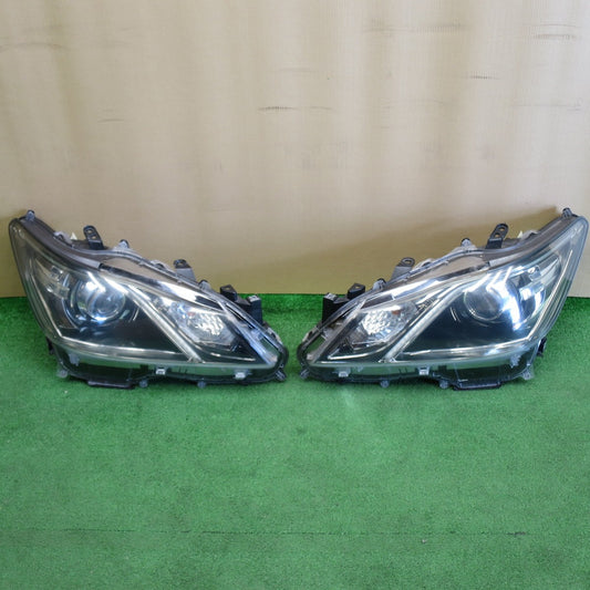 [送料無料] 左右セット◆トヨタ 210系 クラウン アスリート 純正 ヘッド ライト KOITO 30-401 ヘッド ランプ TOYOTA◆