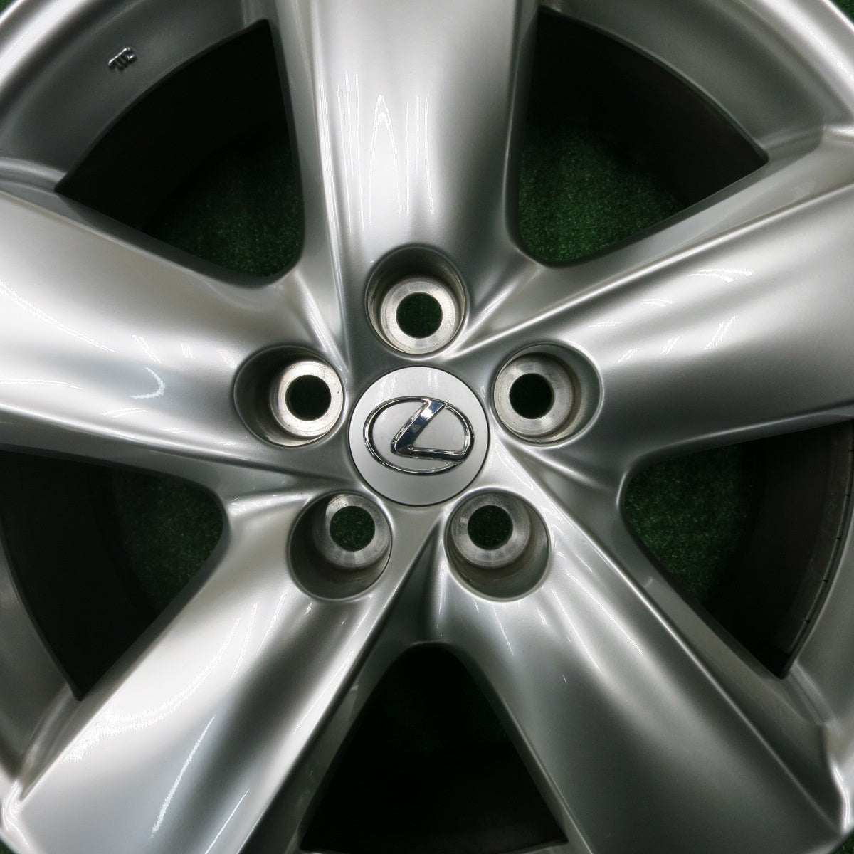 [送料無料] キレイ★レクサス LS 460 バージョンS 純正 ホイール 19インチ 19×8J PCD120/5H★4121002NJホ