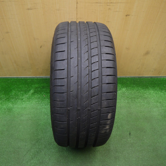 バリ溝！24年！9.5分！1本★235/40R18 グッドイヤー イーグル F1 アシメトリック2 タイヤ 18インチ シビック ベンツ E C クラス ボルボ S60 等★5121606Hノタ