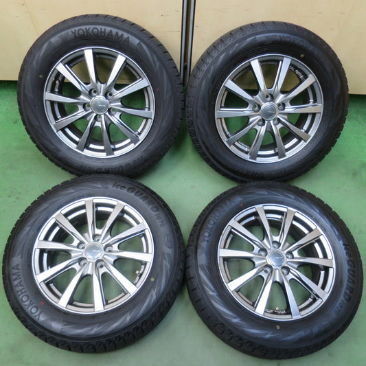 キレイ★プリウス 等 195/65R15 スタッドレス ヨコハマ アイスガード iG70 GRASS グラス 15インチ PCD100/5H★6041603イス