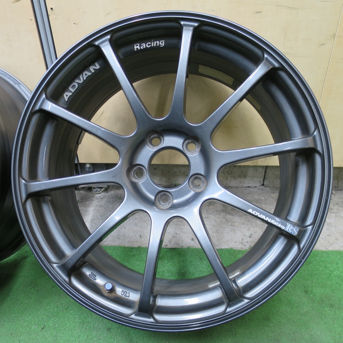 4本価格★プリウス 等 ADVAN Racing RS 17インチ ホイール アドバン レーシング 17×7.5J PCD100/5H★6032401NGホ