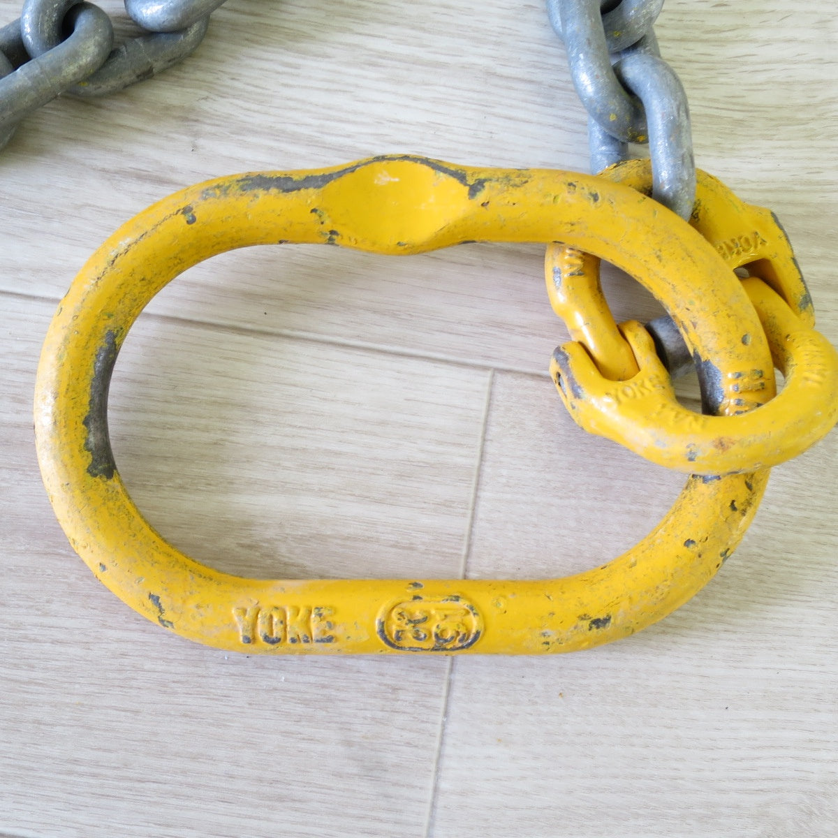 [送料無料] ◇象印 バールセッター WLL 3.2ton ELLEPHANT エレファント YOKE MFF1008-8 ATF 5/8 チェーン フック 吊り 金 具◇