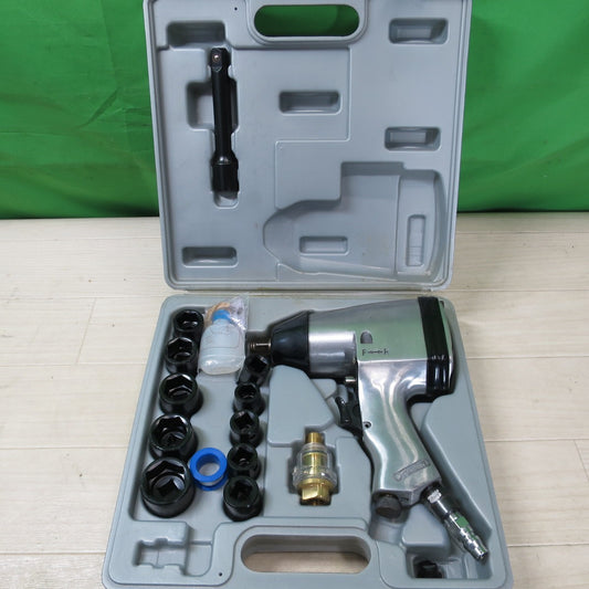 [送料無料] ☆GREATTOOL エアーインパクトレンチ 1/2 インチ SQ AIR IMPACT WRENCH エアー ツール 工具12.7mm グレートツール 型番 不明☆