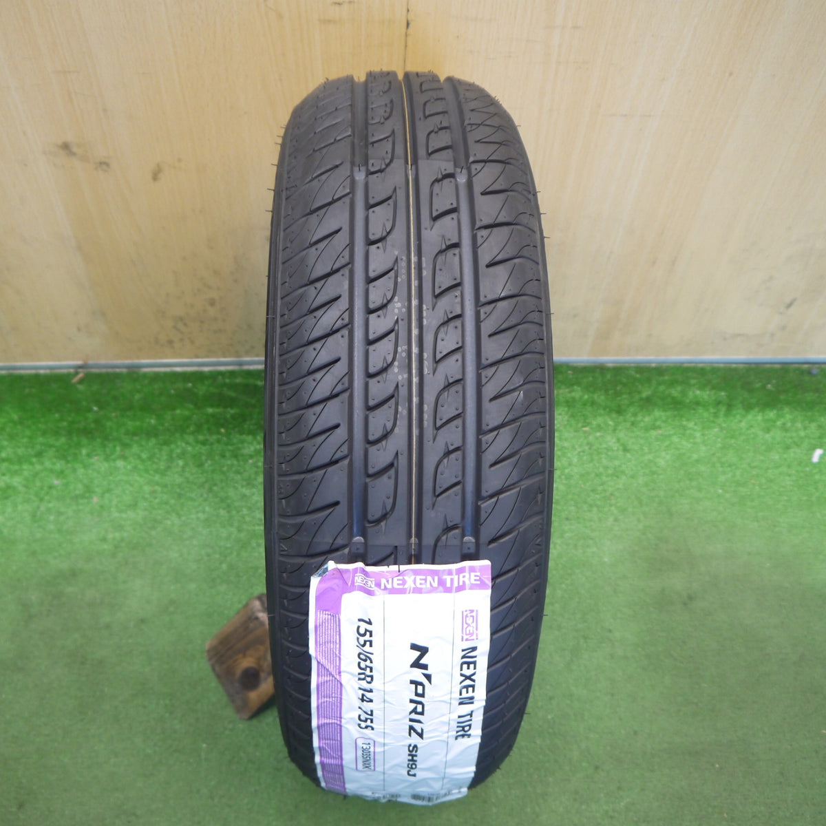 未使用！25年！1本◎155/65R14 ネクセン N'Priz SH9J タイヤ 14インチ ワゴンR ラパン N-BOX スペーシア タント 等◎6090108Hノタ