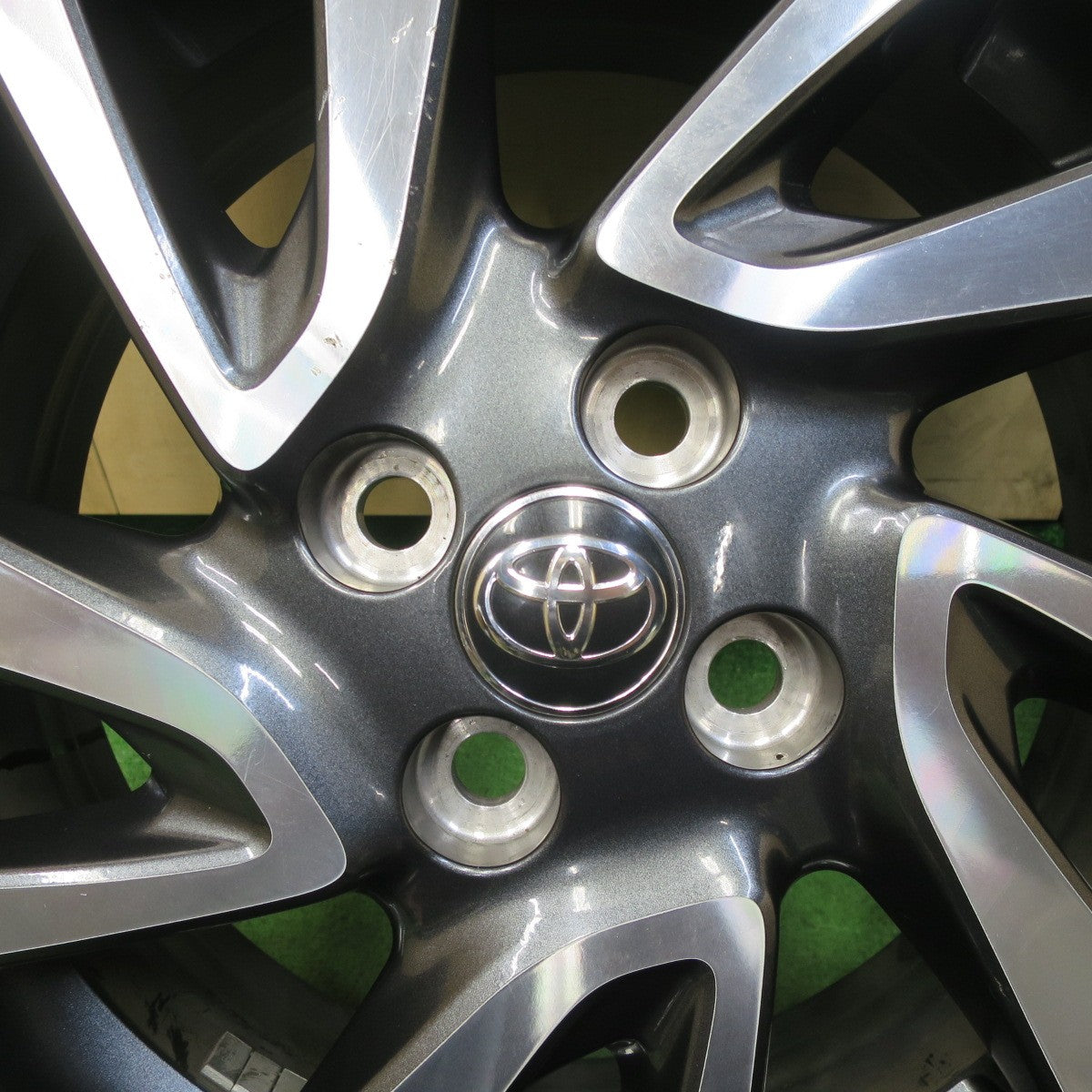 バリ溝！23年！キレイ！9分★トヨタ アクア Z グレード 純正 195/55R16 ブリヂストン エコピア EP150 16インチ PCD100/4H★5053001TTノ