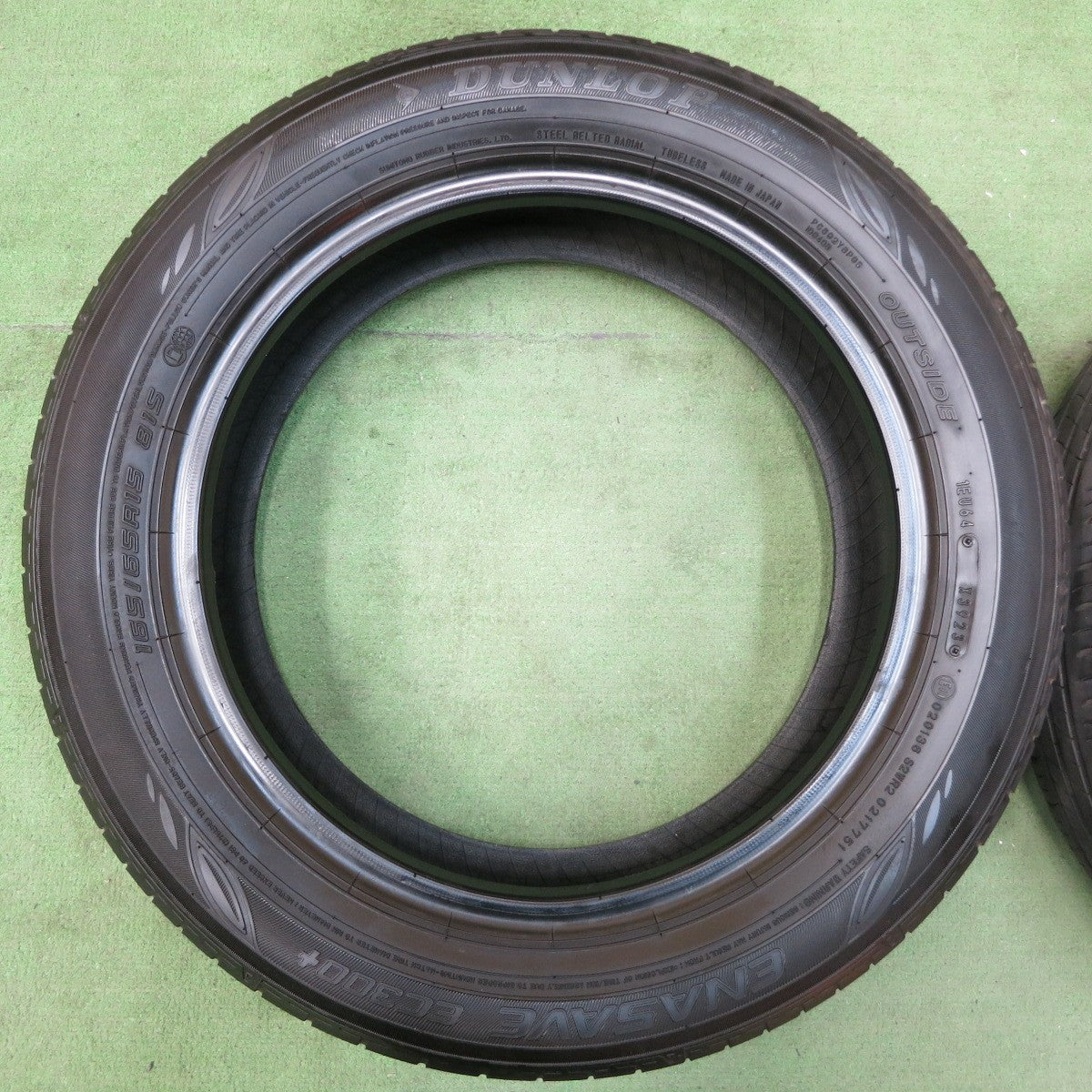 [送料無料] バリ溝！23年！8.5分★165/65R15 ダンロップ エナセーブ EC300+ タイヤ 15インチ ソリオ バンディット ハスラー 等★4123004イノタ