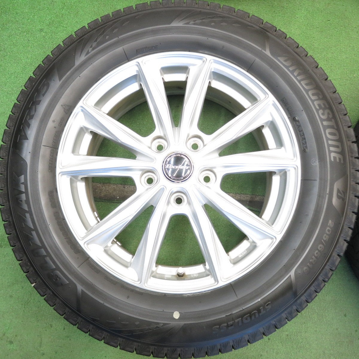 バリ溝！25年！キレイ！ほぼ10分◎スタッドレス 205/65R16 ブリヂストン ブリザック VRX3 Exsteer エクスター 16インチ PCD114.3/5H◎6081604HAス