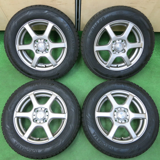 *送料無料* バリ溝！キレイ！ほぼ10分★スタッドレス 175/65R14 ヨコハマ アイスガード iG60 LAYCEA -02- レイシア 14インチ PCD100/4H★4052404イス