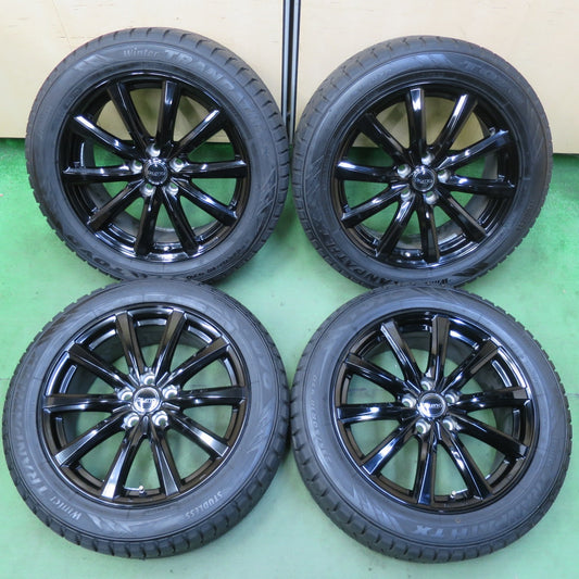 バリ溝！23年！キレイ！ほぼ10分★スタッドレス 235/50R18 トーヨー ウインター トランパス TX DILETTO ディレット 18インチ PCD114.3/5H★5072804イス