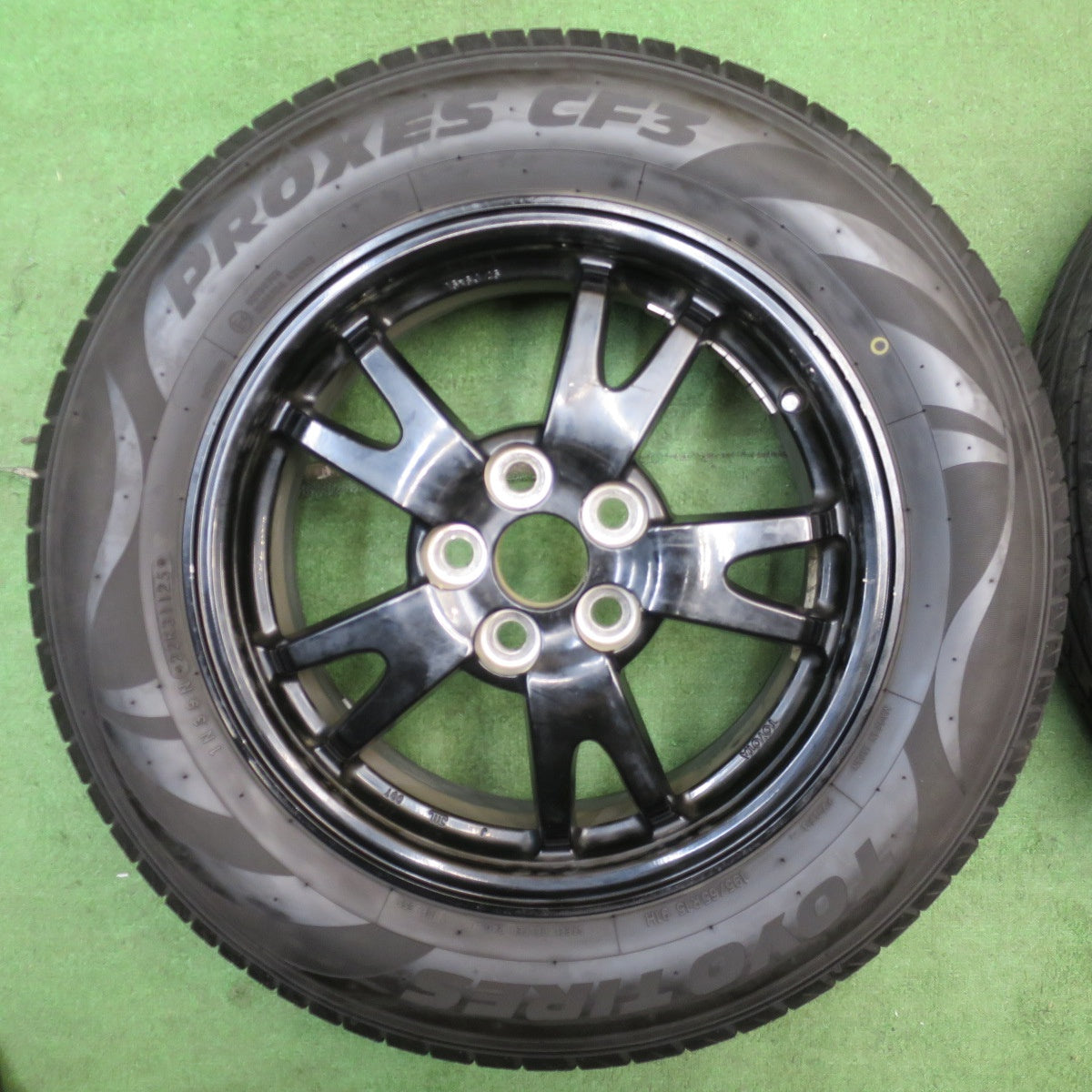 バリ溝！25年！9.5分★トヨタ 30系 プリウス 純正 195/65R15 トーヨー プロクセス CF3 15インチ PCD100/5H★6051305NJノ
