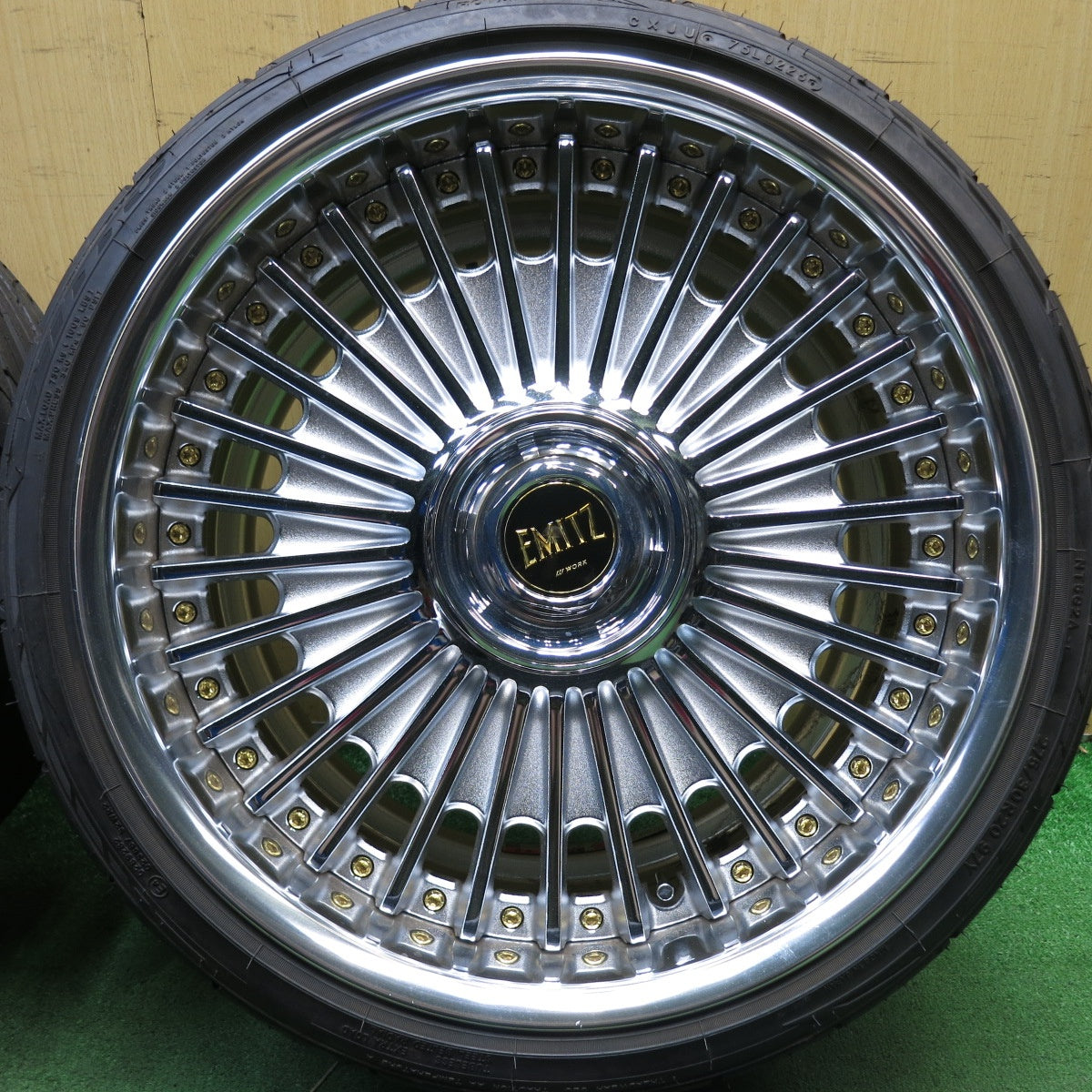 ほぼ未使用！26年！キレイ◎スープラ 等 WORK EMITZ GEMZ 255/30R20 275/30R20 ニットー NT555 G2 ワーク 20インチ PCD112/5H◎6080404AKノ