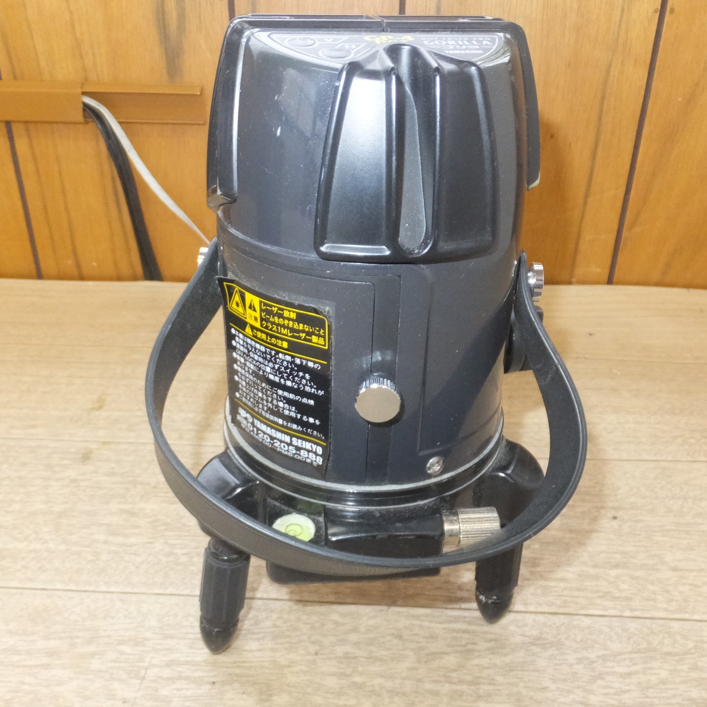[送料無料] ★山真製鋸 YAMASHIN レーザー墨出し器 DOT LASER PRO ゴリラ GORILLA GP-4 DOT　LASER RECEIVER BBR2　セット★