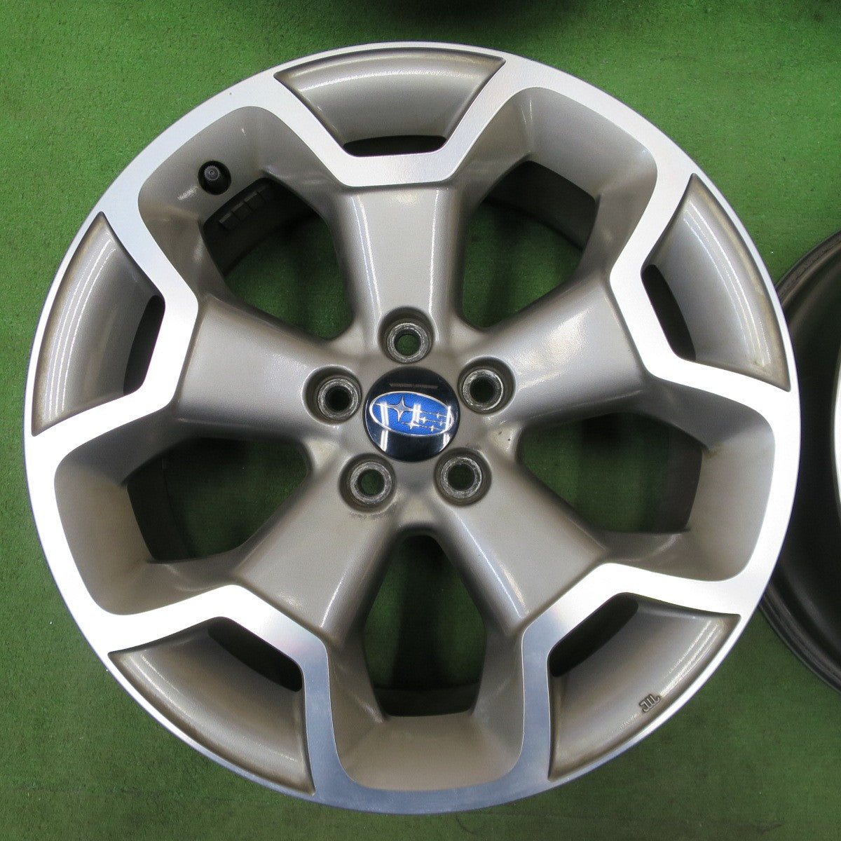 4本価格★スバル XV 純正 ホイール 17インチ 17×7J PCD100/5H★6041802NGホ