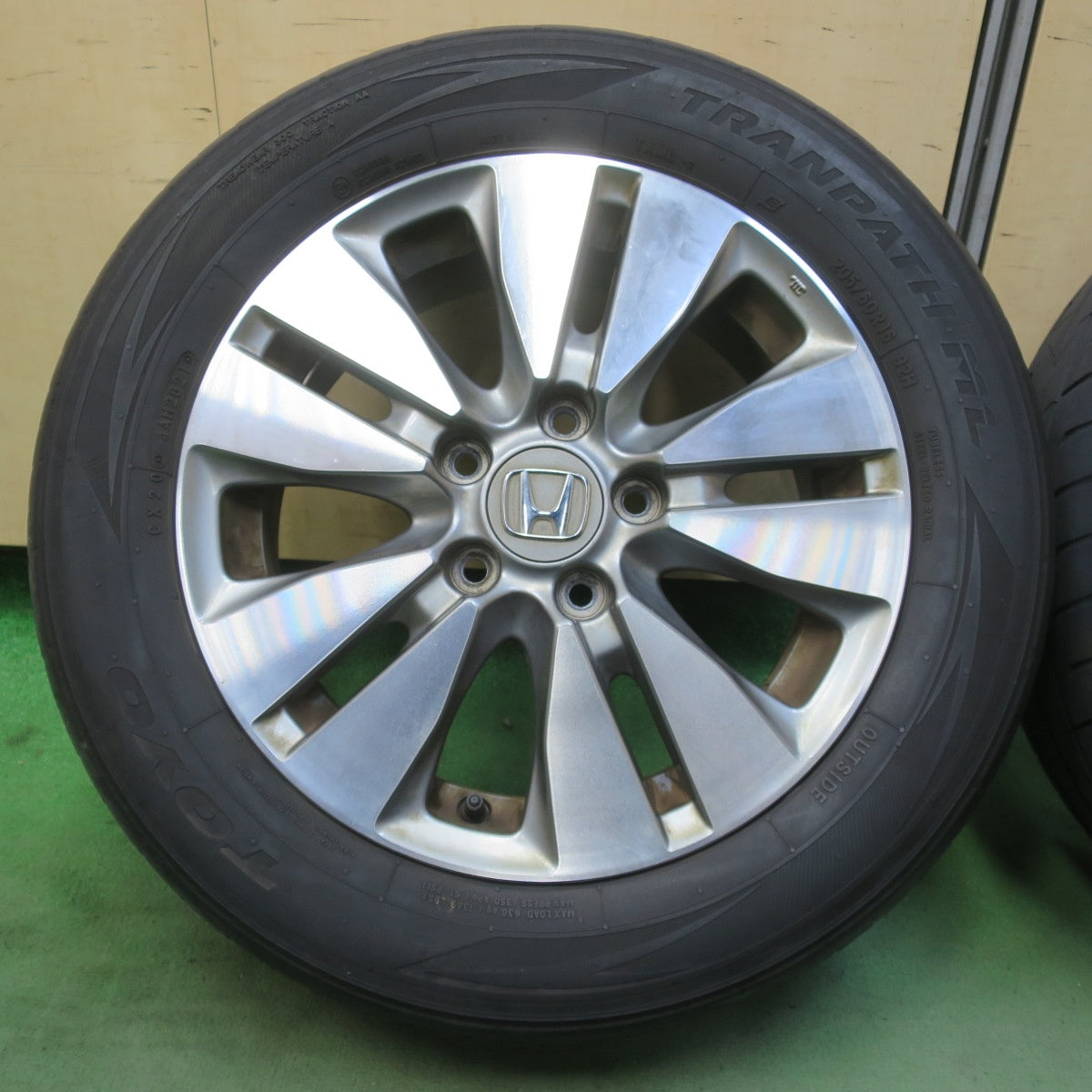 4本価格！22年★ホンダ RK ステップワゴン スパーダ 純正 205/60R16 トーヨー トランパス MP7 ML 16インチ PCD114.3/5H★6051206イノ