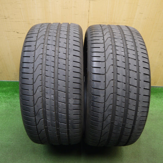 バリ溝！24年！8.5分！2本★295/35R21 ピレリ PZERO TM Pゼロ 21インチ タイヤ マセラティ ポルシェ カイエン 等★6032503Hノタ