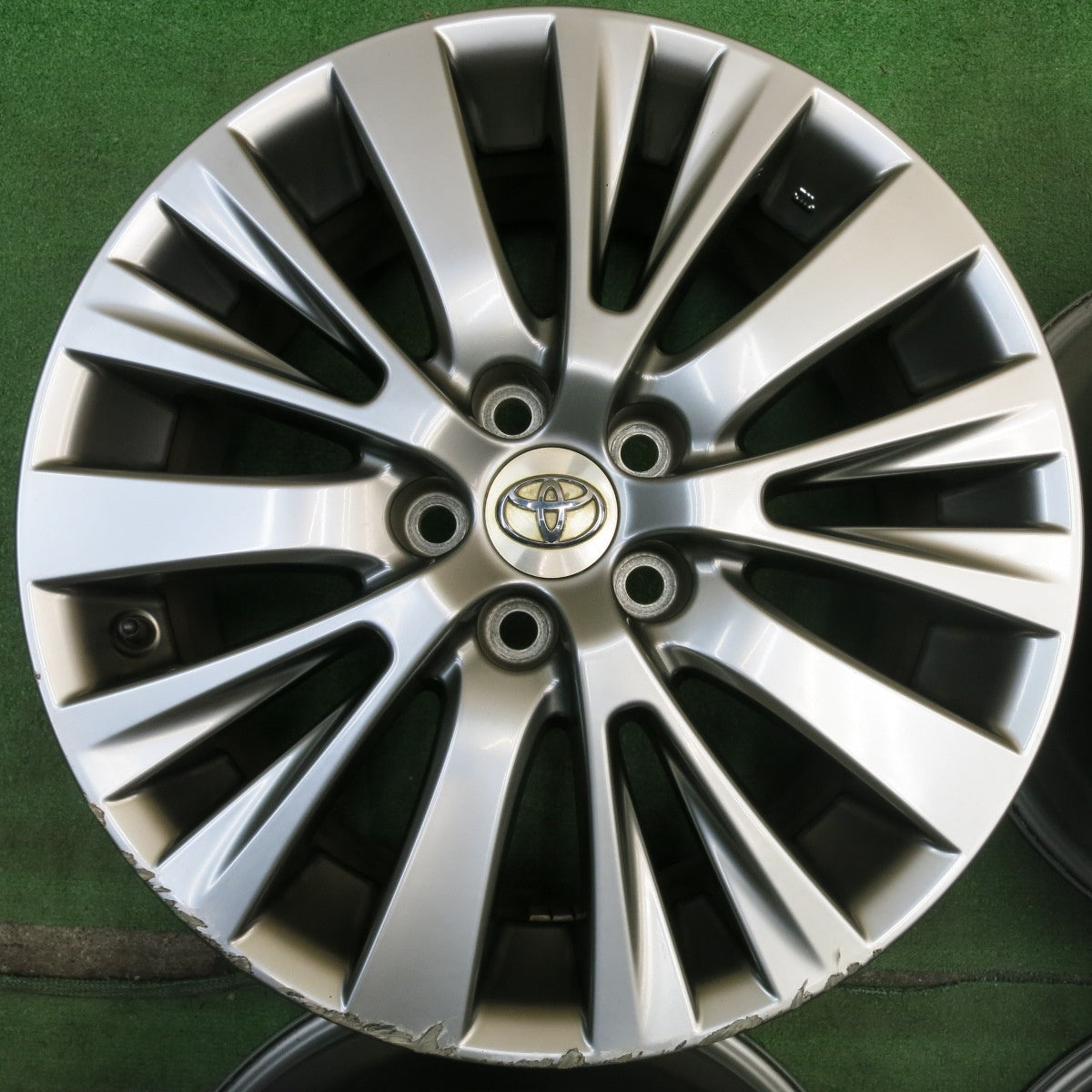 4本価格★トヨタ 20系 ヴェルファイア アルファード 純正 ホイール 18インチ 18×7.5J PCD114.3/5H★6062404HAホ