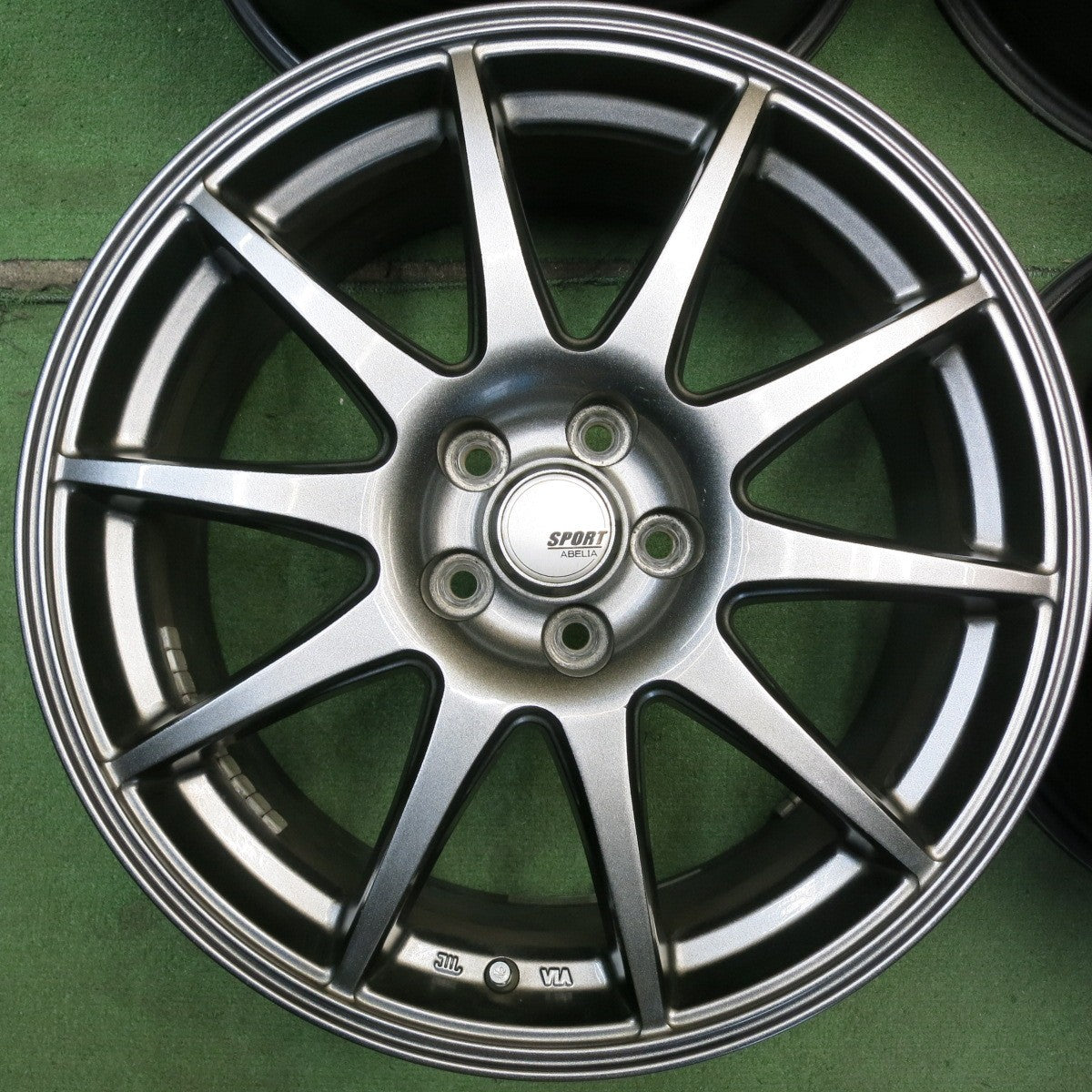 キレイ★フォレスター 等 SPORT ABELIA 17インチ ホイール スポルト アベリア 17×7J PCD100/5H★6052310HAホ
