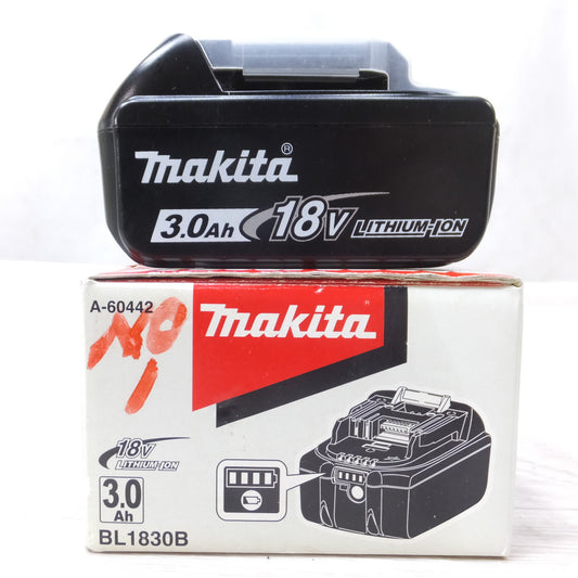 [送料無料] キレイ◆マキタ リチウム イオン バッテリー BL1830B スライド式 DC18V 3.0Ah◆