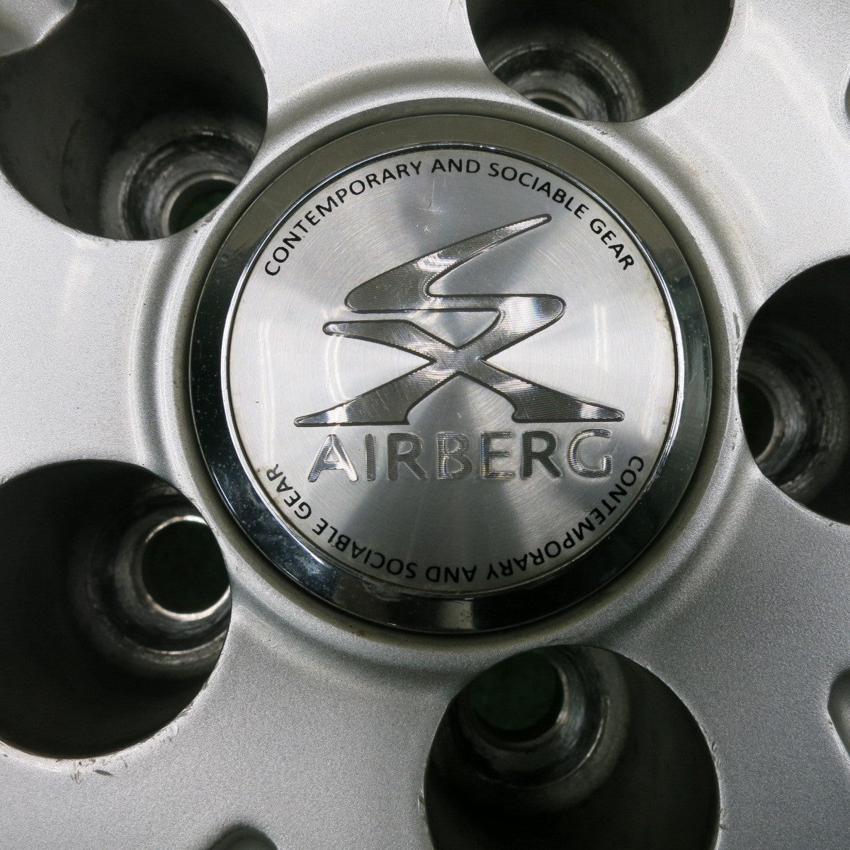 [送料無料] 4本価格★AIRBERG エアベルグ 15インチ ホイール 15×6J PCD100/5H★4102804HAホ