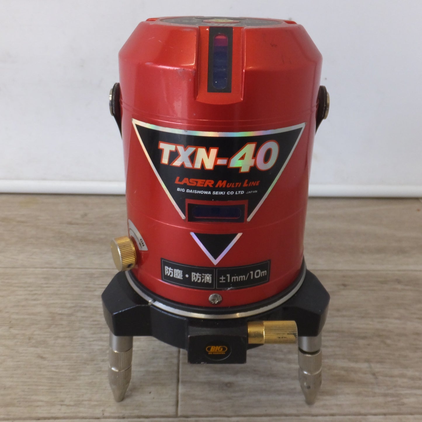 [送料無料] 現状品★大昭和精機 BIG DAISHOWA レーザーマルチライン TXN-40　レーザーレシーバー LR-301　セット★