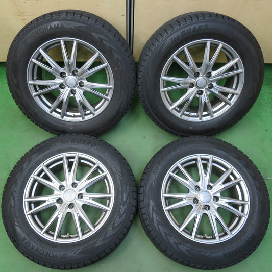 バリ溝！キレイ！8.5分★スタッドレス 225/65R17 ヨコハマ アイスガード G075 VELVA KEVIN ヴェルヴァ 17インチ PCD114.3/5H★5052202イス