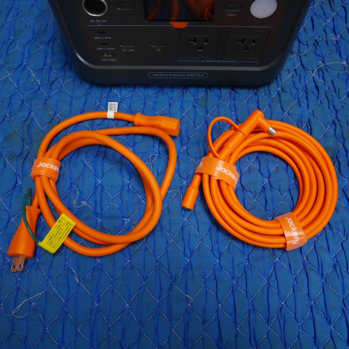 [送料無料] キレイ☆JACKERY ポータブル 電源 600 Plus JE-600C 防災 アウトドア キャンプ 等に ジャクリ 現状品☆