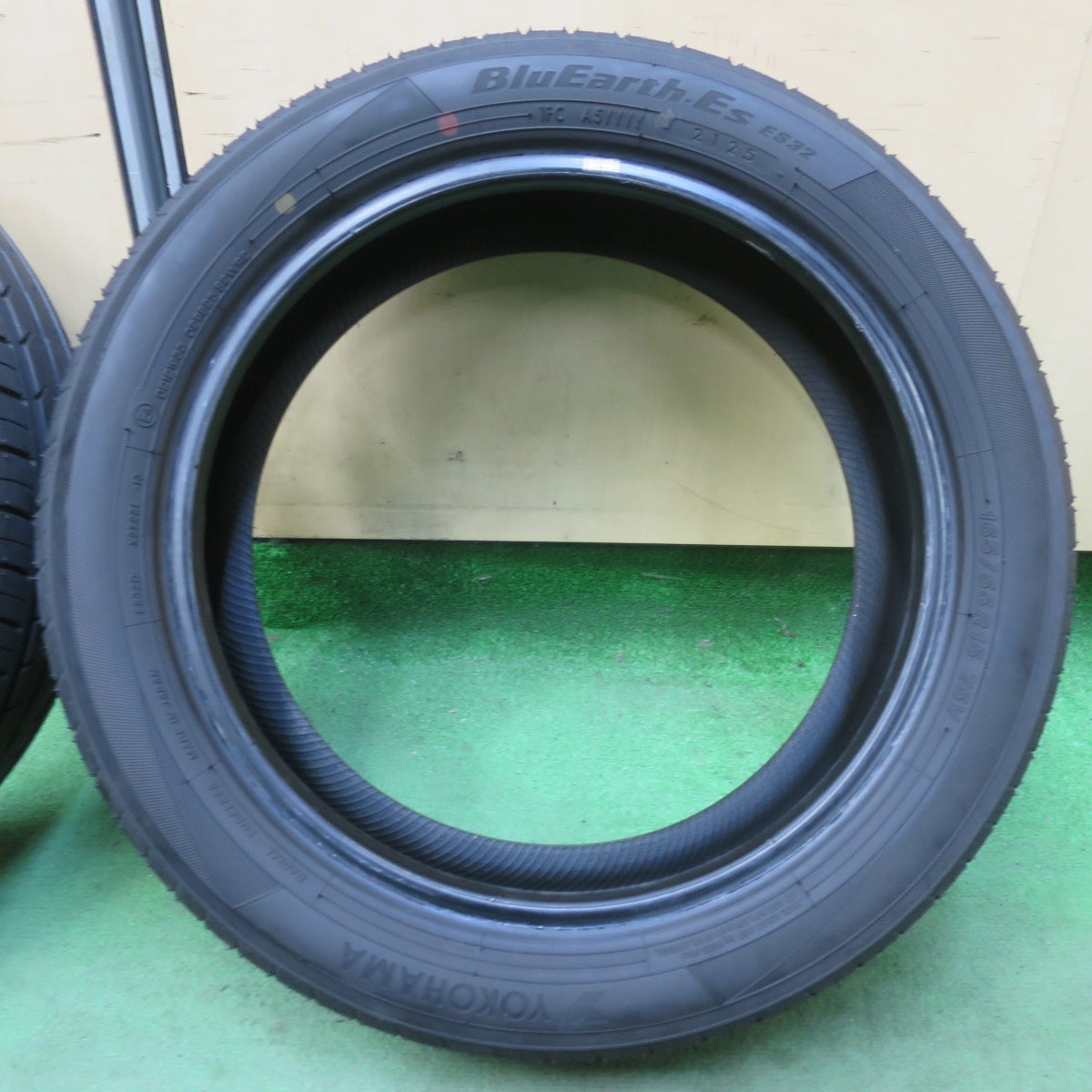 ほぼ新車外し！25年★165/55R15 ヨコハマ BluEarth-ES ES32 ブルーアース タイヤ 15インチ ムーブ キャンバス ウェイク N-BOX 等 軽サイズ★6010712イノタ