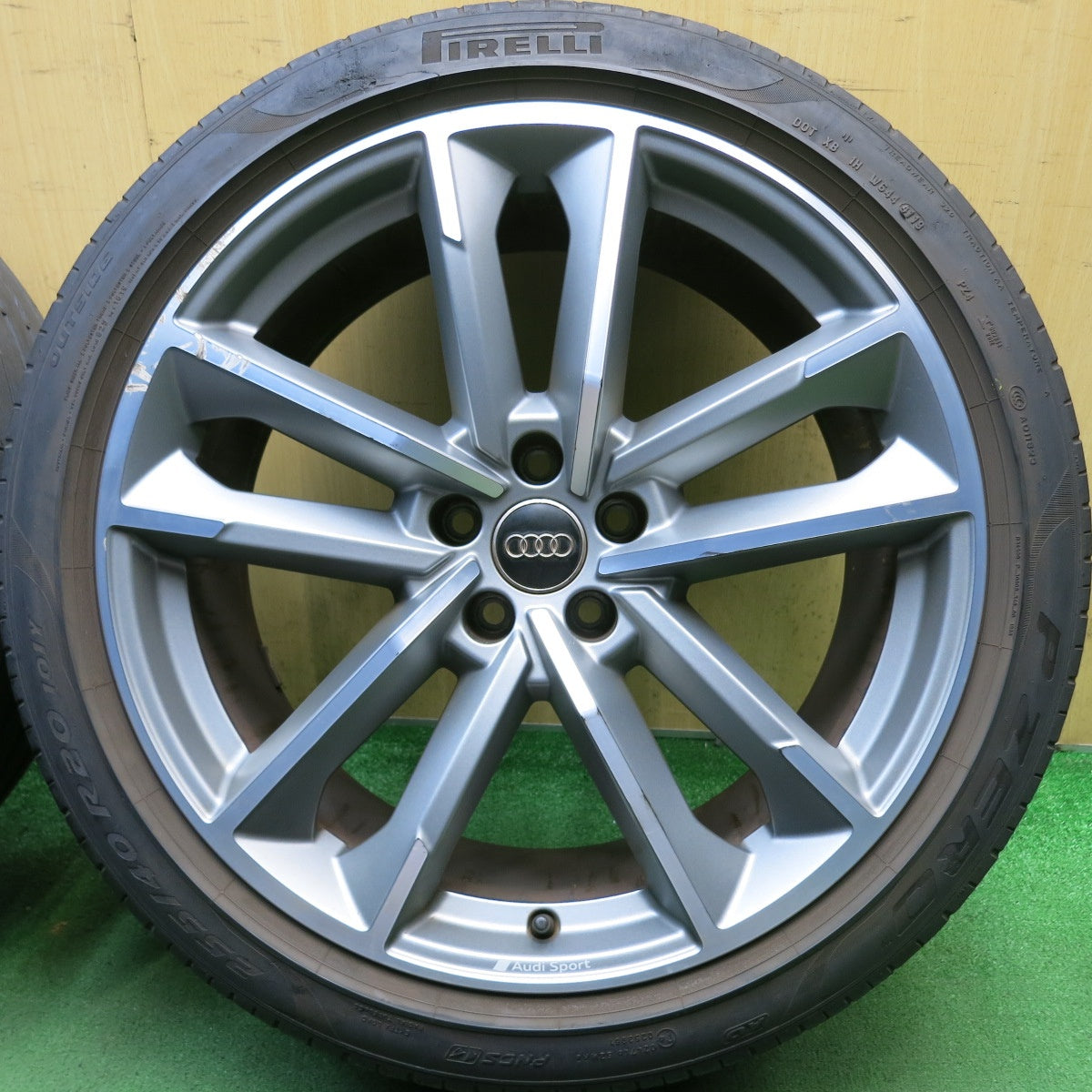 4本価格◎アウディ A7 純正 255/40R20 ピレリ PZERO Pゼロ 20インチ PCD112/5H◎6082903HAノ