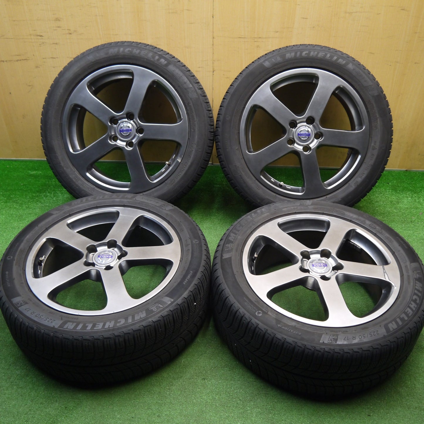 4本価格★ボルボ 等 VST Type RS 225/50R17 スタッドレス ミシュラン X-ICE3+ タイプ RS 17インチ PCD108/5H★5120302Hス