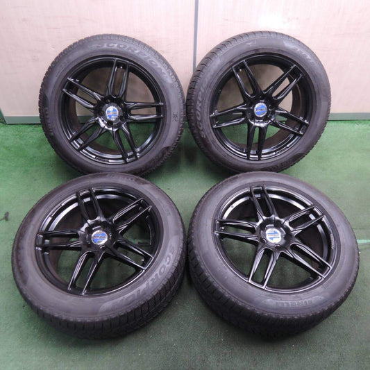キレイ★BMW等 KELLENERS Sport 255/50R19 スタッドレス ピレリ スコーピオン ウインター ケレナーズ PCD120/5H★4041601TNス