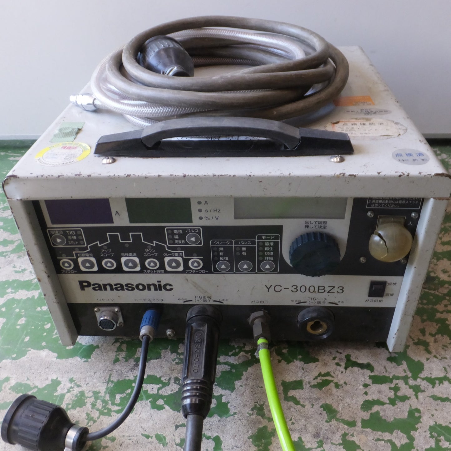 [送料無料] 付属品付き◆Panasonic インバーター 制御 直流 TIG 溶接機 YC-300BZ3 200V パナソニック 松下◆