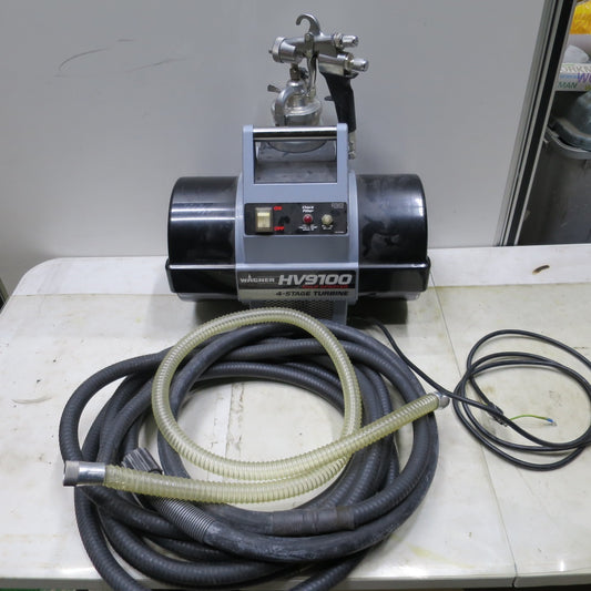 [送料無料] ホース付き◆WAGNER ワグナー 温風 低圧 塗装機 HV9100 タービン ユニット キャップ スプレー ガン◆