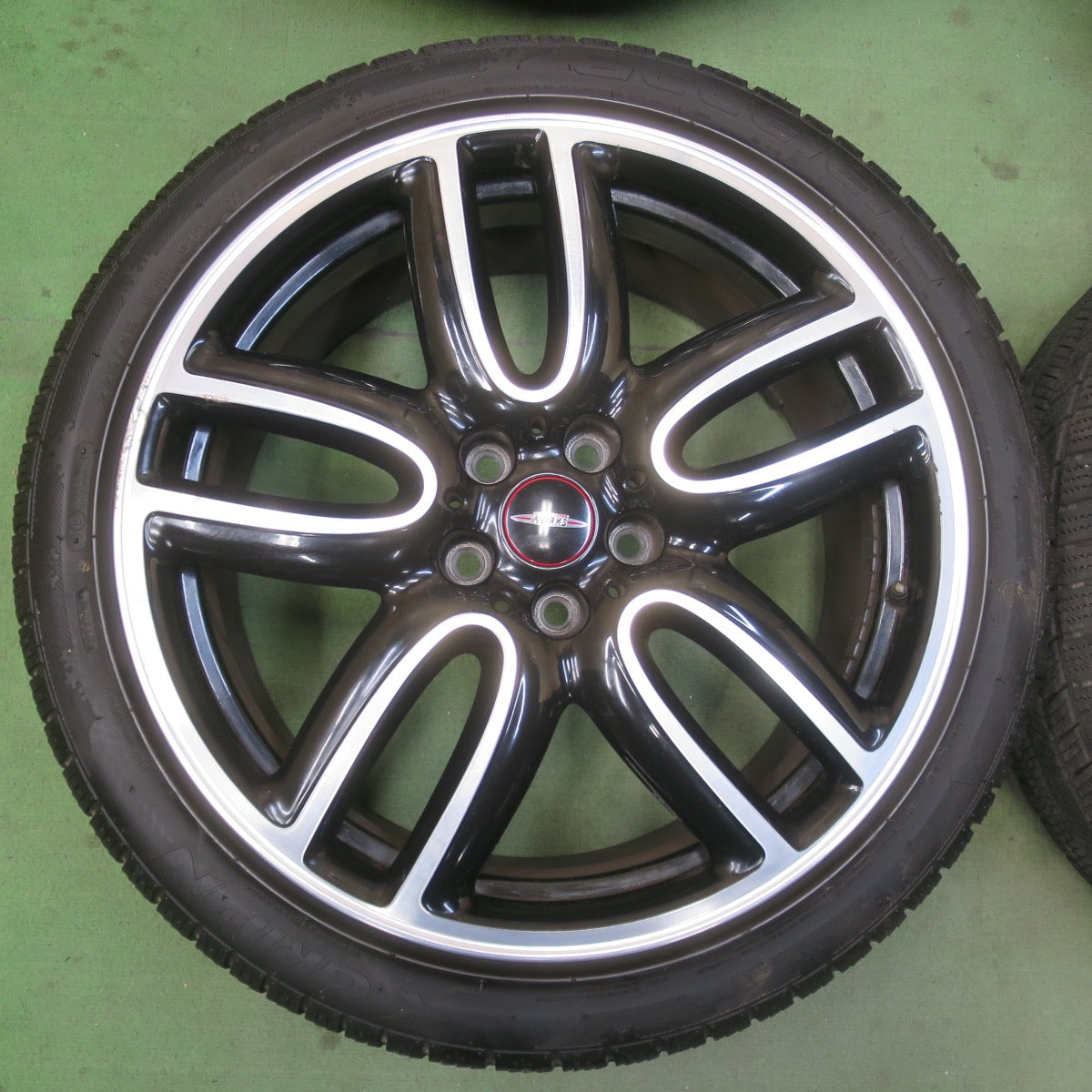 バリ溝！9.5分★MINI ミニ F60 クロス オーバー 純正 JCW 225/45R19 スタッドレス アクセレラ X GRIP N ジョン クーパー ワークス 19インチ PCD112/5H★6031501IMス