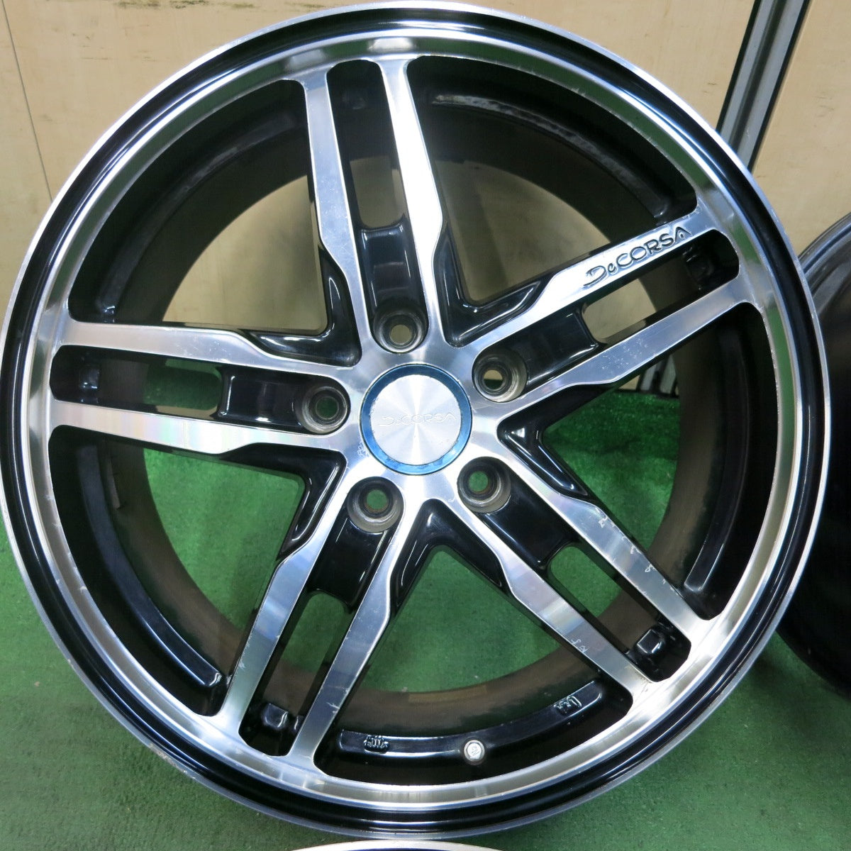 [送料無料] 4本価格★Decorsa GALAX デコルサ ギャラックス 18インチ ホイール 18×7.5J PCD114.3/5H★4102904SYホ