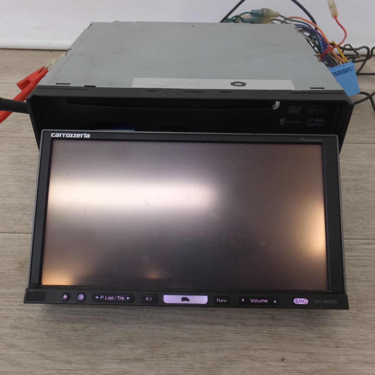 [送料無料] ★カロッツェリア carrozzeria AV一体型HDDナビゲーション 楽ナビ AVIC-HRZ900(36)★