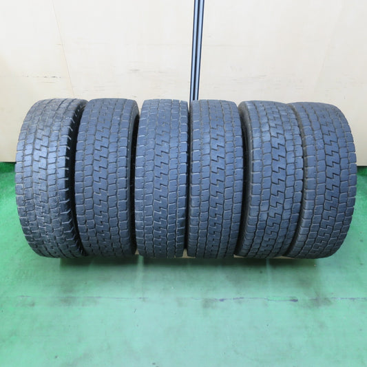 バリ溝！21年！ほぼ10分！6本★トラック タイヤ 215/70R17.5 123/121J ヨコハマ 710R 17.5インチ ミックス オールシーズン★5061005イスタ