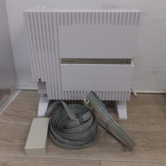 美品★ナカヨ NAKAYO ビジネスフォン IPテレフォニーシステム NYC-X セット　電話装置 親機2台 子機1台 ルーター 接続装置 他★