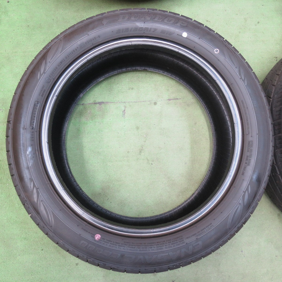 バリ溝！24年！ほぼ10分★215/50R17 ダンロップ エナセーブ EC300 タイヤ 17インチ プリウスα インプレッサ レヴォーグ 等★5122016イノタ