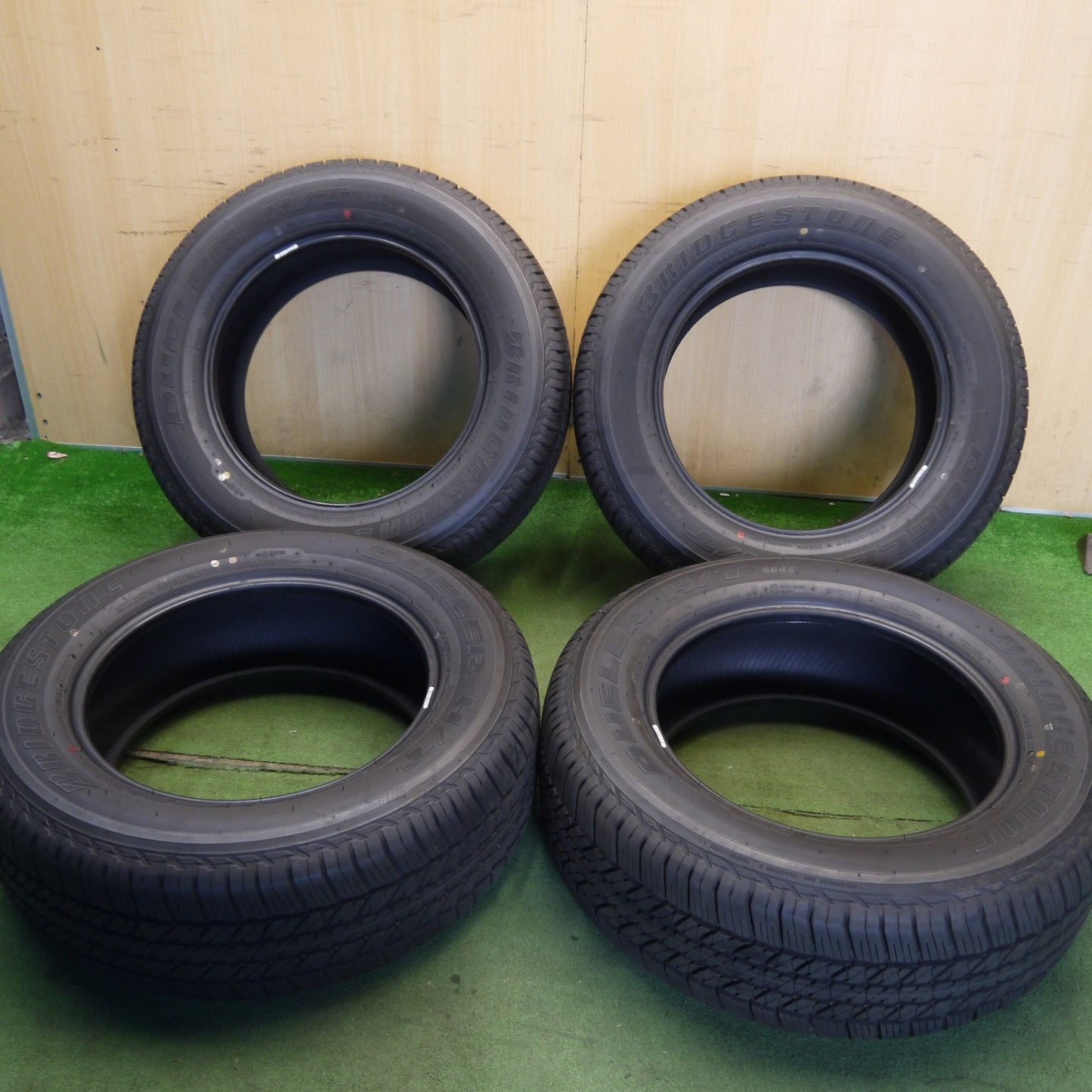 新車外し！22年★265/60R18 ブリヂストン デューラー H/T 684Ⅱ タイヤ 18インチ ランクル プラド ハイラックス サーフ パジェロ 等★6052507Hノタ