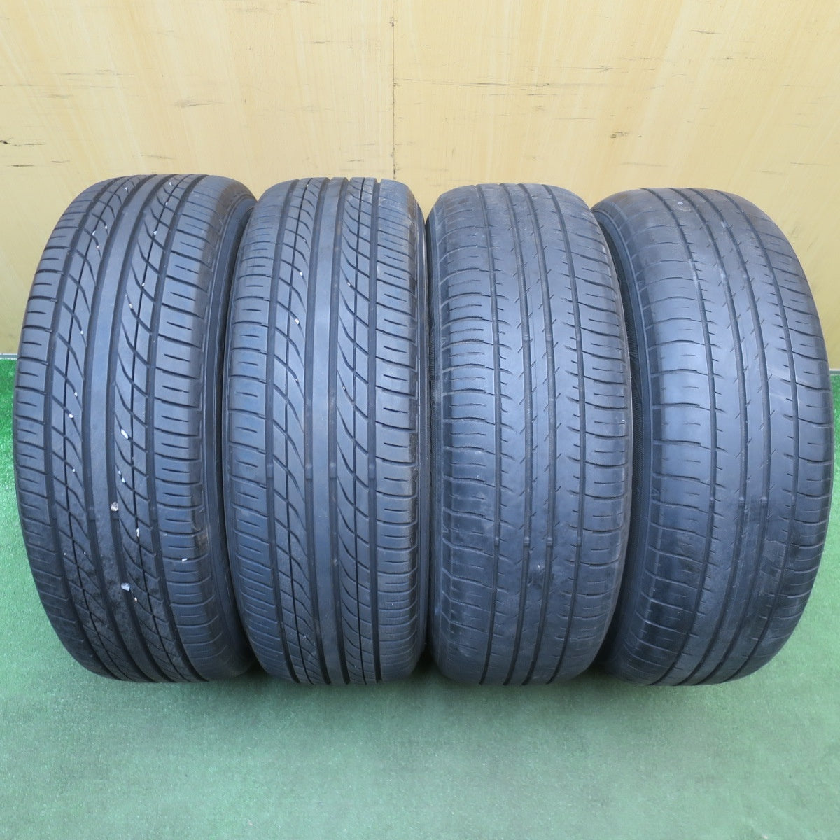 バリ溝！23年！9.5分★トヨタ 30系 プリウス 純正 195/65R15 グッドイヤー EfficientGrip ECO hybrid EG01 プラクティバ ヨコハマ 15インチ PCD100/5H★6032414NJノ