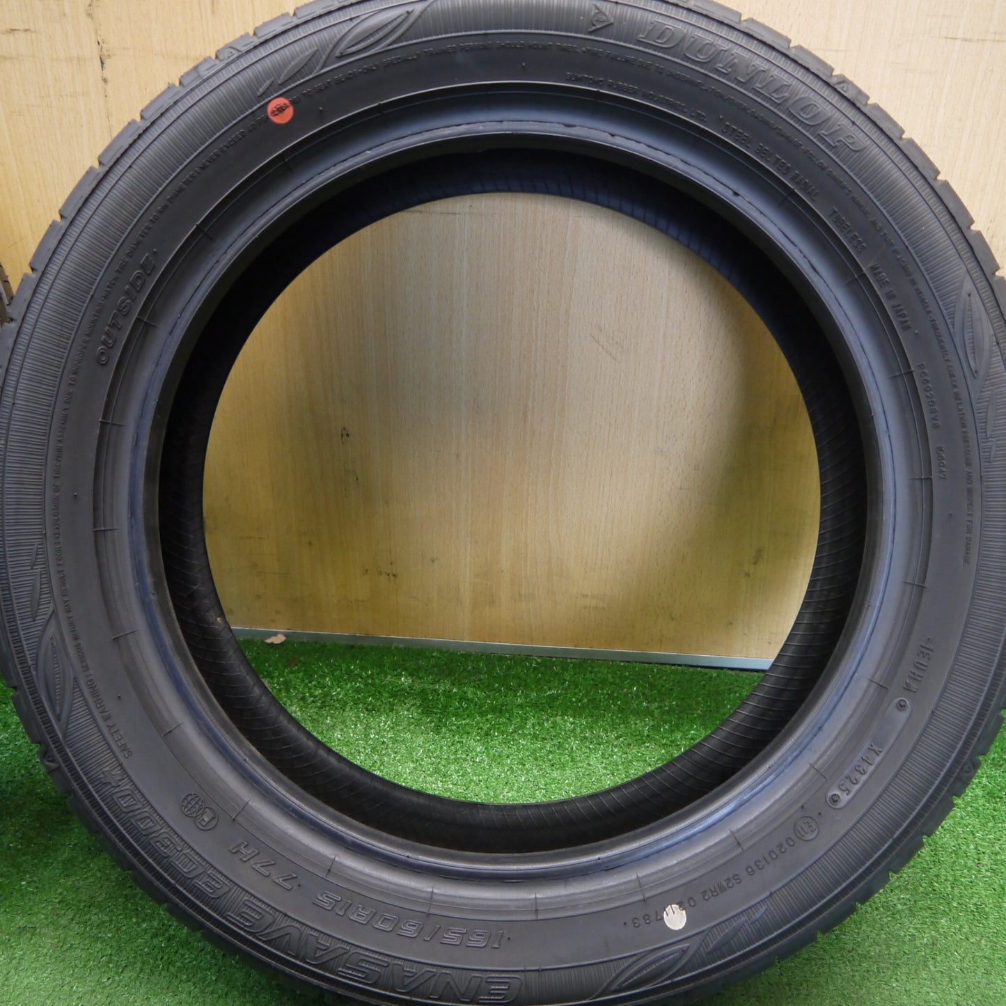 新車外し！25年★165/60R15 ダンロップ エナセーブ EC300+ タイヤ 15インチ ハスラー デリカミニ キャスト フレアクロスオーバー 等★6050814Hノタ