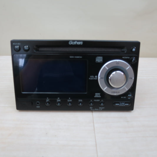 ☆ホンダ 純正 Gathers CD プレーヤー WX-128CU 08A00-8P0-250 カー オーディオ CD デッキ ギャザズ カー パーツ 現状品☆ [送料無料]