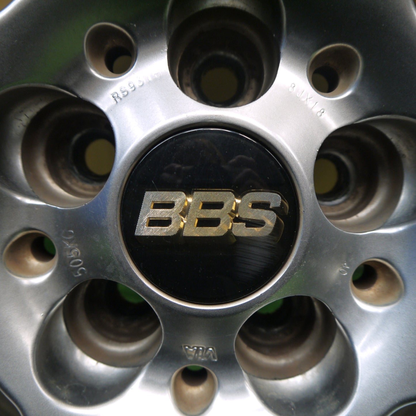 4本価格！22年★プリウス 等 BBS RS931H 225/40R18 ナンカン Sportnex NS-2R 18インチ PCD100/5H★5043009Hノ