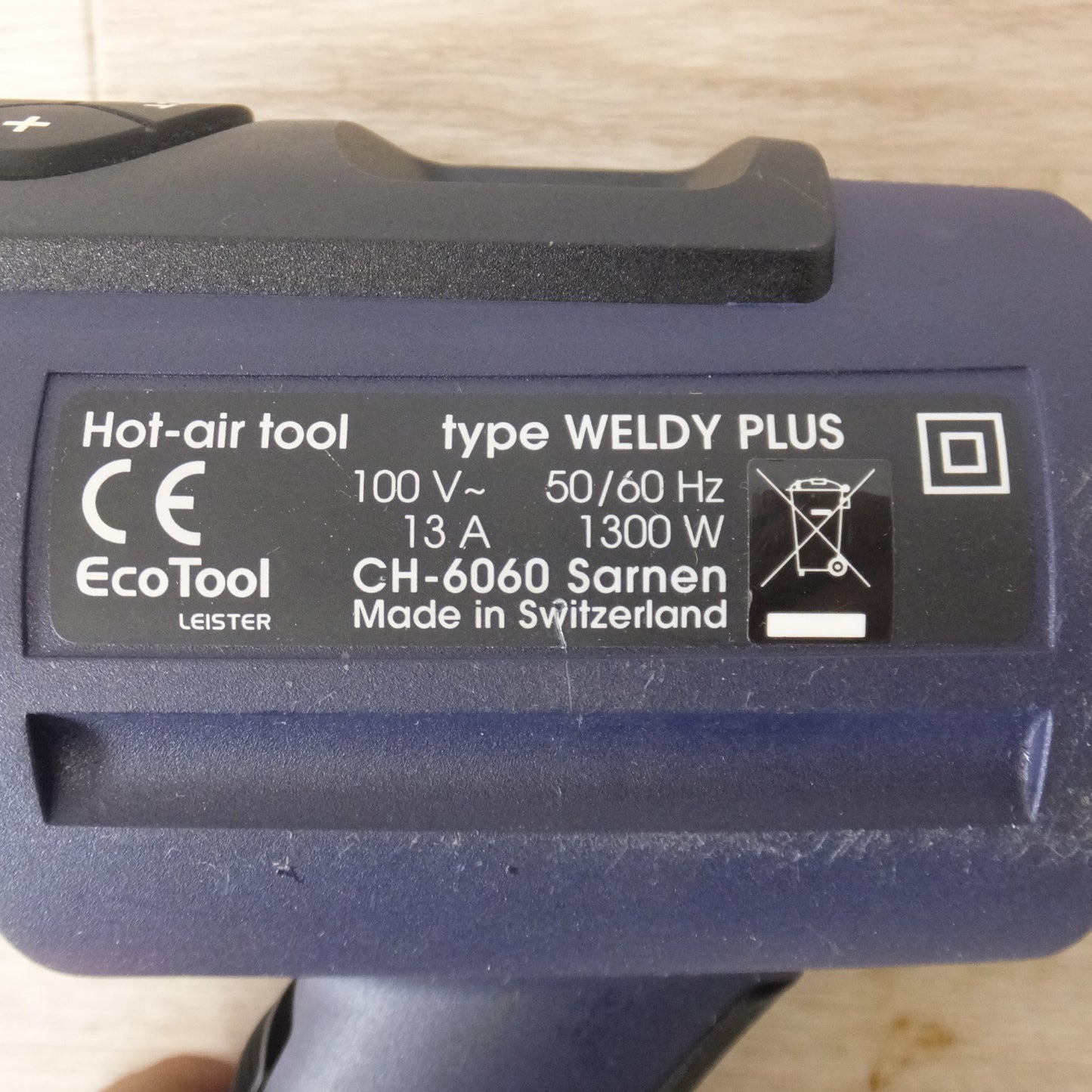 [送料無料] ★ライスター LEISTER EcoTool ヒートガン Hot-air tool type WELDY PLUS　100V～ 50/60Hz 13A 1300W★