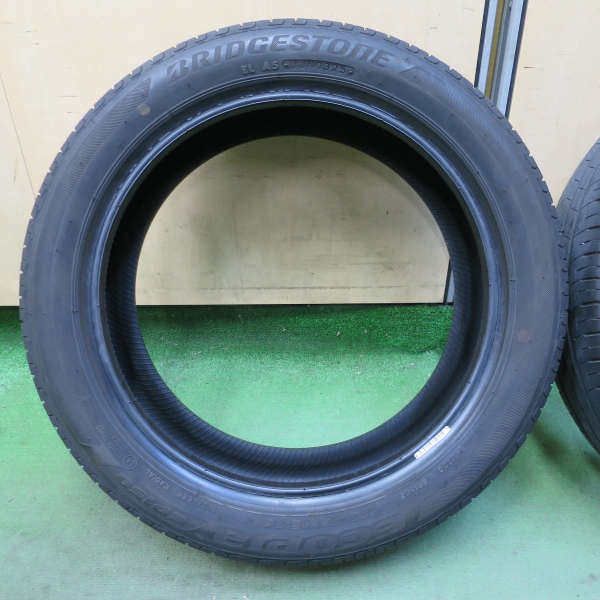 4本価格！25年◎165/55R15 ブリヂストン エコピア EP150 タイヤ 15インチ スペーシア タント N-BOX ルークス ワゴンＲ ムーヴ キャンバス 等◎6100203NGノタ