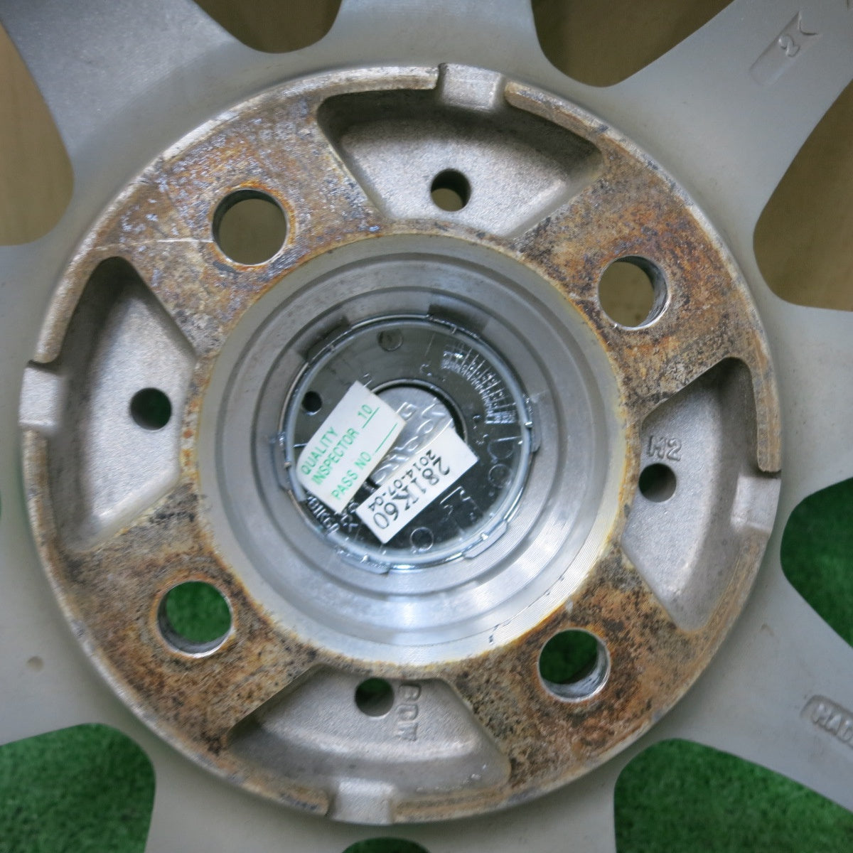[送料無料] キレイ★weds D.O.S. BADX 15インチ ホイール ウェッズ DOS バドックス 15×5.5J PCD100/4H★4102910SYホ