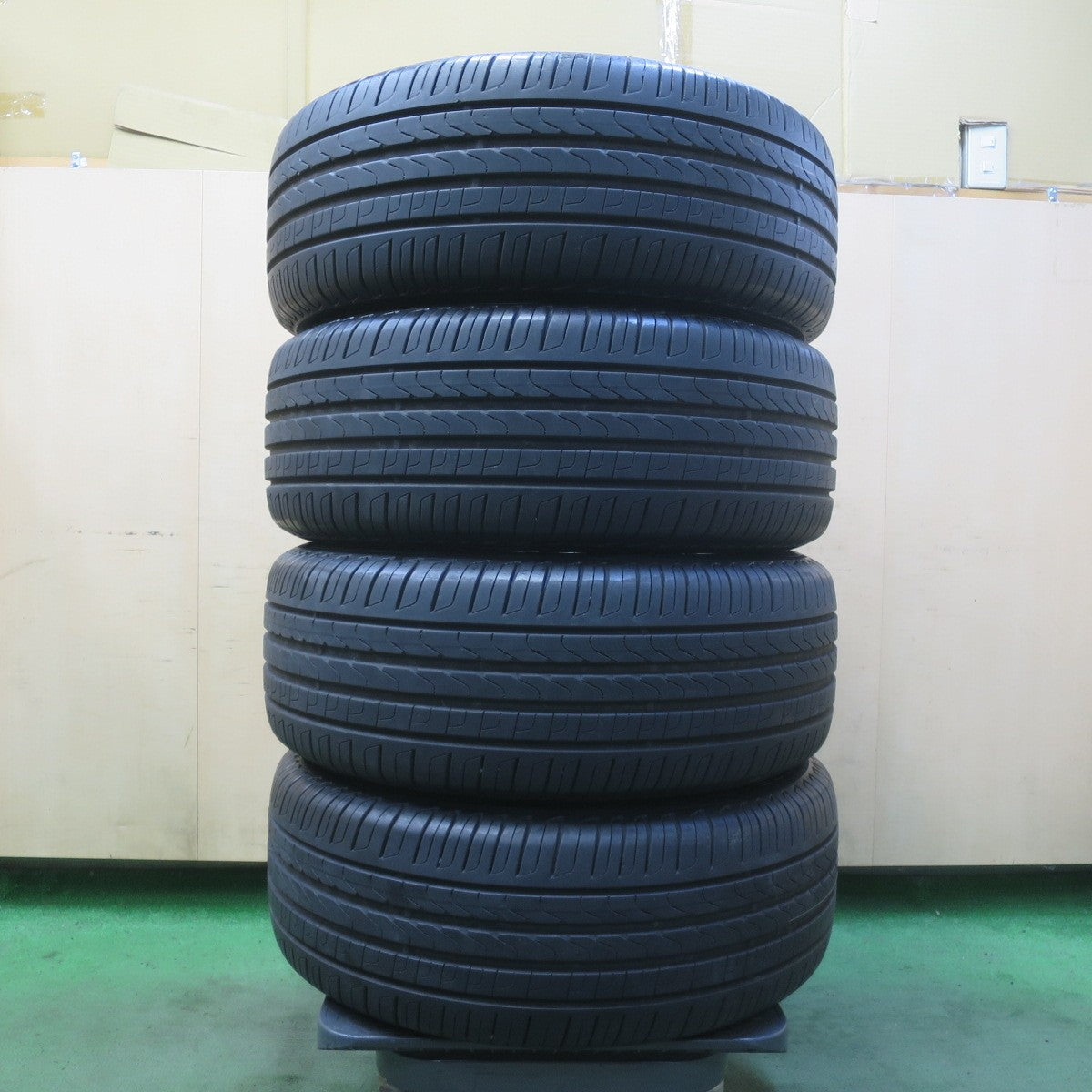 バリ溝！キレイ！9分★アウディ A4 純正 225/50R17 ピレリ Cinturato P7 17インチ PCD112/5H★6052806イノ