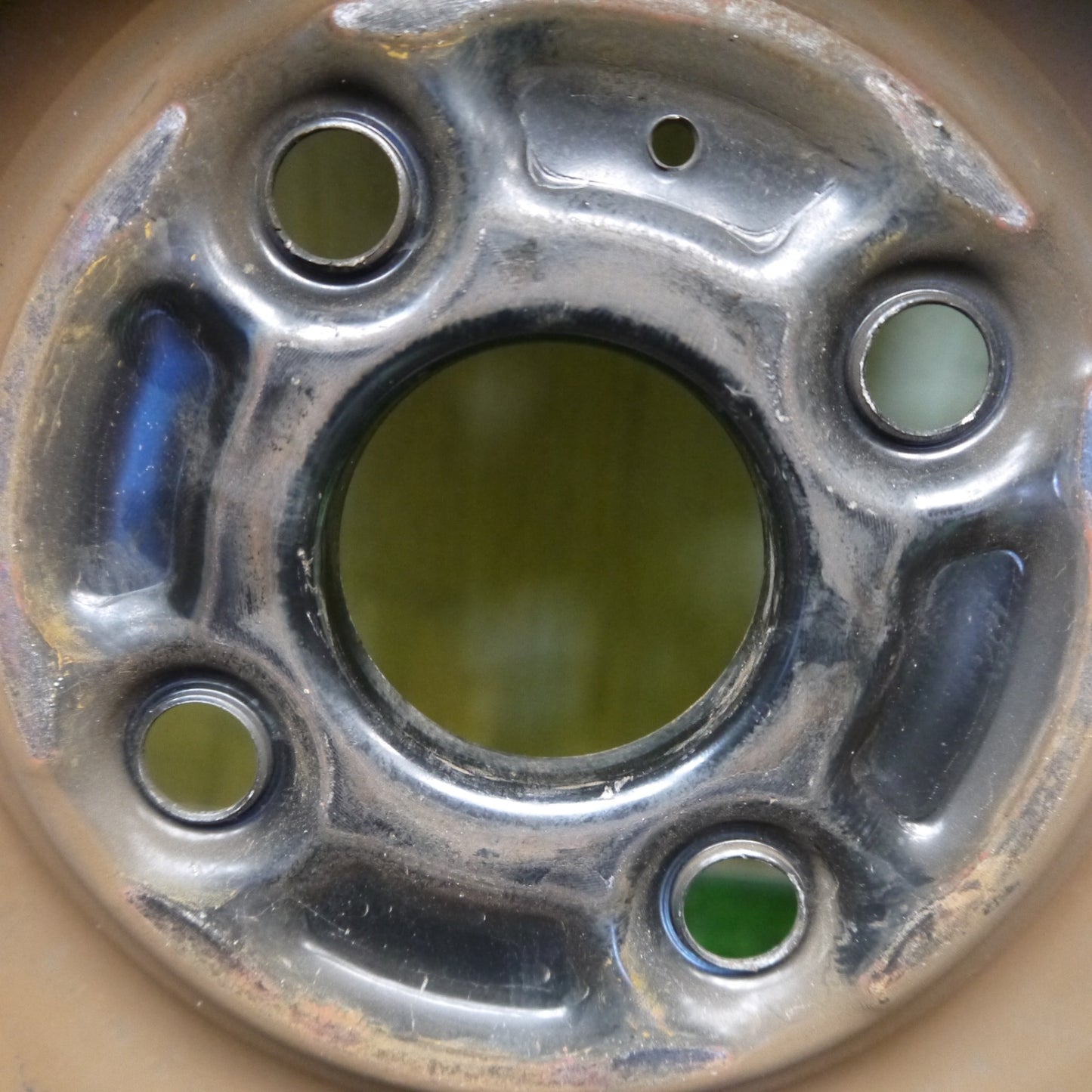 4本価格！24年◎145/80R13 プラクティバ ヨコハマ 製 スチール ホイール 13インチ PCD100/4H◎6080504Hノ