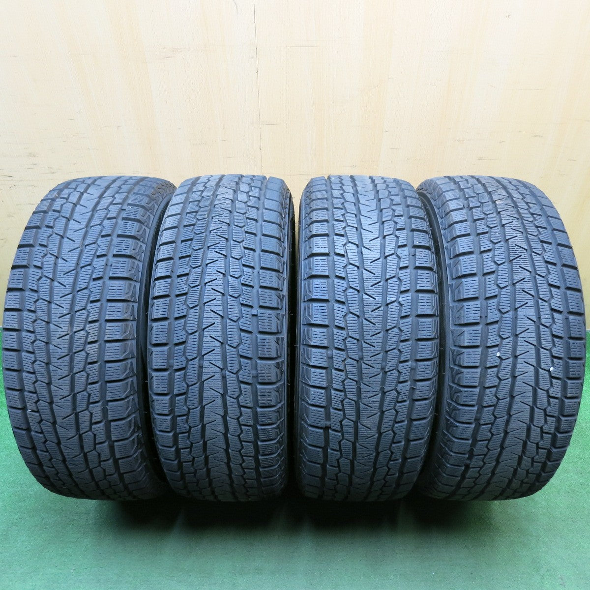 バリ溝！22年！キレイ！9.5分★KEELER TACTICS 265/65R17 スタッドレス ヨコハマ アイスガード G075 キーラー タクティクス 17インチ PCD139.7/6H★6042310HAス